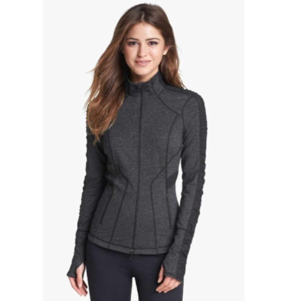 Zella Prism Too Mesh Panel Full-Zip Jacket